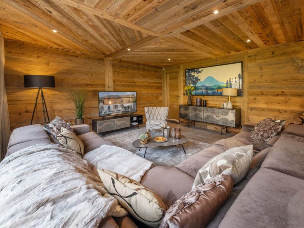 How to furnish a mountain chalet,  