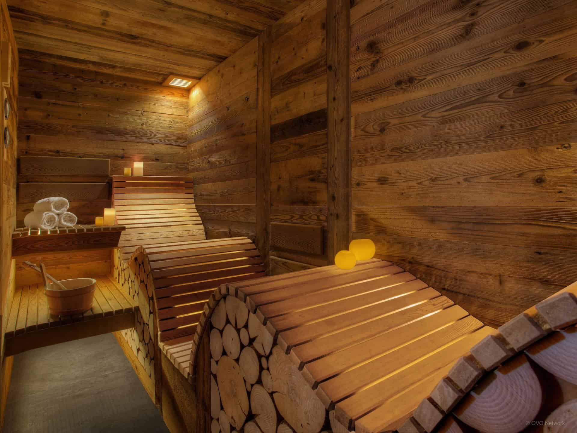 Steam room with sauna фото 35